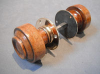 Pair of Mahogany Door Handles   DH917